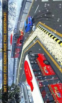 Uphill Bus Drive : Christmas Bus Simulator游戲截圖1