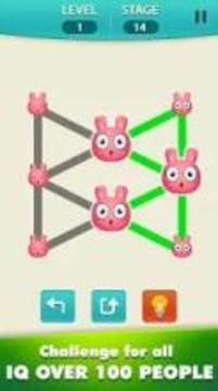 1 Line - Draw 1 Stroke By One Touch - Shape Games游戲截圖3