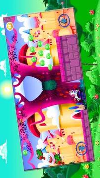 Super Pink Unicorn Princess Pony游戲截圖3