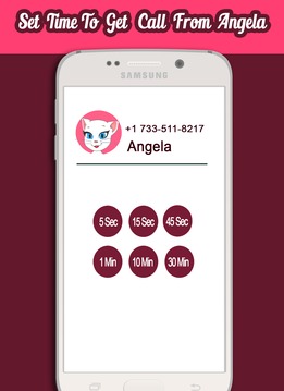 Call From Talking Angela游戲截圖3