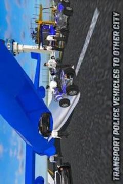 Police ATV Bike & Car Plane Transport Truck Game游戲截圖3