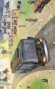indian army bus driving: military truck mission游戏截图4