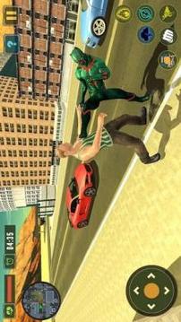 Panther Superhero Crime City Rescue Battleground游戲截圖2