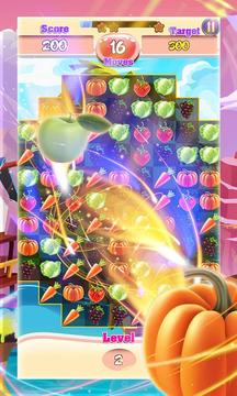 Smoothies Smash Detox Fun: Fruit Swipe Game游戲截圖2