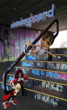 skate Longboard (skateboard)游戲截圖1