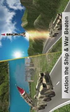 Missile on Fire - Launcher Attack Battle Ships War游戲截圖2