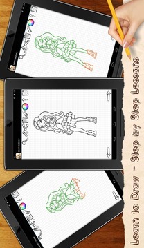 Learn to Draw Ever After High游戲截圖3