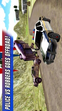 Police Car Chase Offroad游戏截图1
