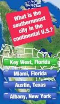 US Geography Quiz – American Geo Quiz Trivia游戲截圖1