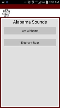 2014 Alabama Football Schedule游戲截圖3