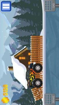 Kids car: Snow racing游戲截圖2