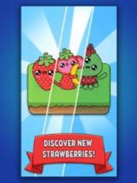 Merge Strawberry - Kawaii Idle Evolution Clicker游戏截图2