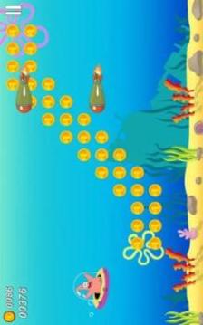 Sponge Submarine : Happy Dive Square Adventure游戲截圖3