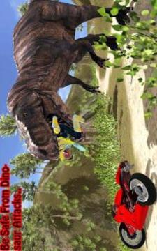 Dino Bike Race Adventure: Dinosaur Escape Games游戲截圖4