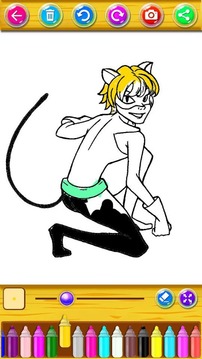 Coloring Book for Ladybug & Cat Noir游戲截圖4