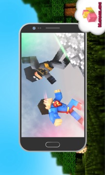 Mod Hero Super-Man MCPE游戲截圖2
