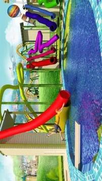 Water Slide Downhill Park Rush游戲截圖1