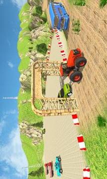 Tractor Towing Car Simulator Games游戲截圖1