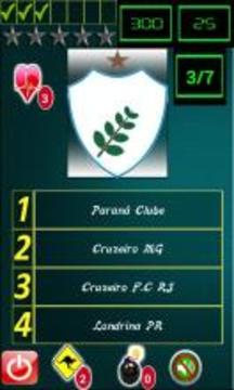 Futebol Clubes Brasil游戲截圖4