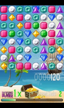Pirate Jewels Game游戲截圖1