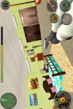 House Interior Destruction Shooting Sim游戲截圖1