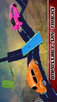 Classic Extreme Car Stunt Racing Drive游戲截圖3