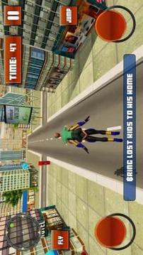 Real Flying Superhero Rescue Mission 2018游戲截圖2
