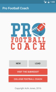Pro Football Coach游戲截圖1