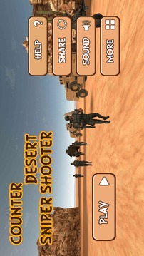 Counter Desert Sniper Shooter游戲截圖5