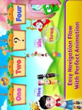 Learning numbers for kids - educational game游戲截圖1