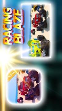 blaze monster machine Games car游戲截圖2