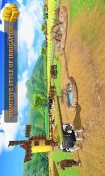 Primitive Farming Machine - Harvesting Rice游戲截圖5