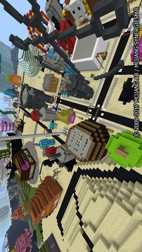 The Bikini Bob City Map for MCPE游戲截圖3