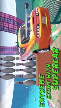 Superhero Heavy Cars Stunt Rider游戲截圖3