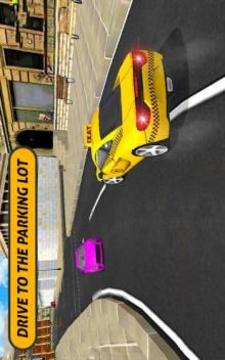 Taxi Parking : City Driver Passenger Transport 3D游戏截图1