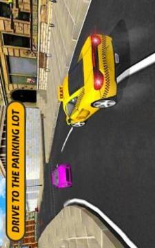 Taxi Parking : City Driver Passenger Transport 3D游戲截圖1