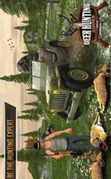 Wild Deer Hunting Animal Simulator Game游戲截圖1