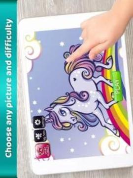 * Unicorn Jigsaw Puzzles - Free puzzle games游戲截圖2