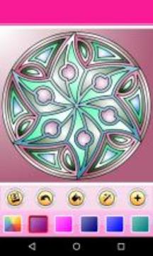 Coloring Book - Mandala HD游戲截圖4