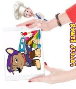 How to Color Paw Patrol and Peppa for fans free游戲截圖1