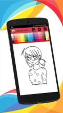 Coloring Book for Ladybug游戲截圖3