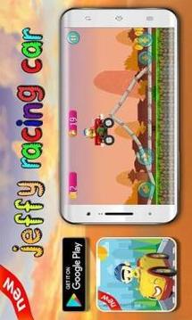 Jeffy Racing Car The Puppet游戲截圖2