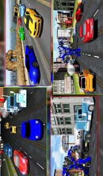 Robot Transform Traffic Racer游戲截圖5