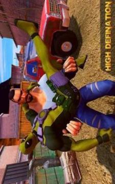 Iron Swords Hero-Red Dead Superhero City Attack游戲截圖3