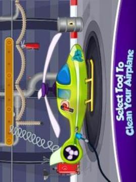 Plane Wash Salon Workshop Game游戲截圖1