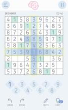 Brain Sudoku: Puzzle游戲截圖2