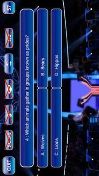 Millionaire Game In English 2018游戲截圖3
