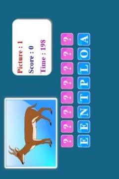 Zoo Picture Spelling Game游戲截圖4