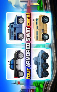 Elite SWAT Car Racing游戲截圖1