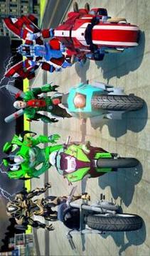 Moto Robot Transformation: Bike Mechanic Game 2018游戲截圖1